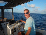 Fabrice, skipper du catamaran Océane