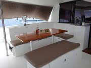 Cockpit d'Océane, bateau d'hôtes dans les Antilles