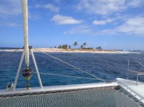 tour de la Martinique en catamaran, îlet du Loup Garou