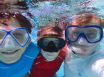 snorkeling en famille en croisière dans les Antilles sur Océane